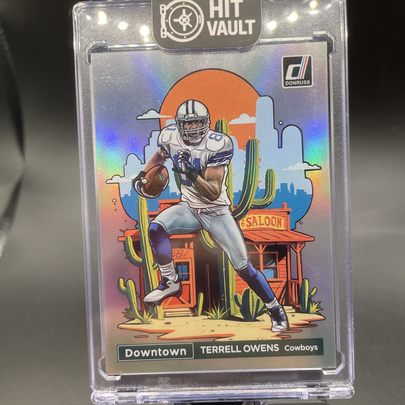 2024 Panini Donruss Optic Terrell Owens Downtown! SSP #8 Cowboys Case Hit