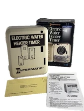 Intermatic Indoor Electric Water Heater Timer 25 amps 250 Volts Ivory WH21