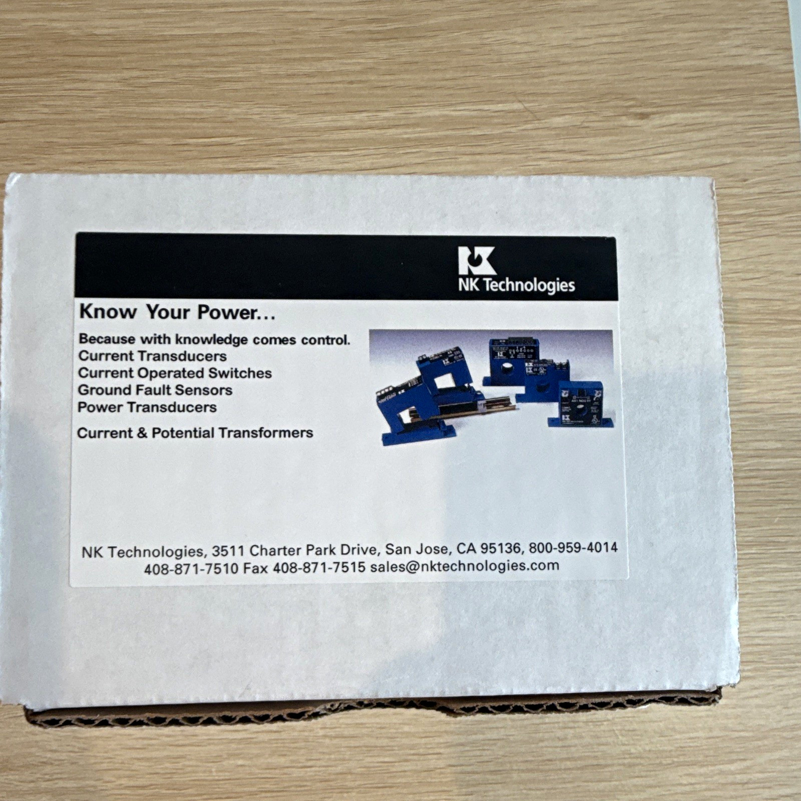 NK Technologies CT-MS Split Core AC Current Transformer 300A/5A CT-0300-5-MS