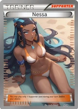 Nessa Adorable - Full Art Waifu Custom Fan Made Card