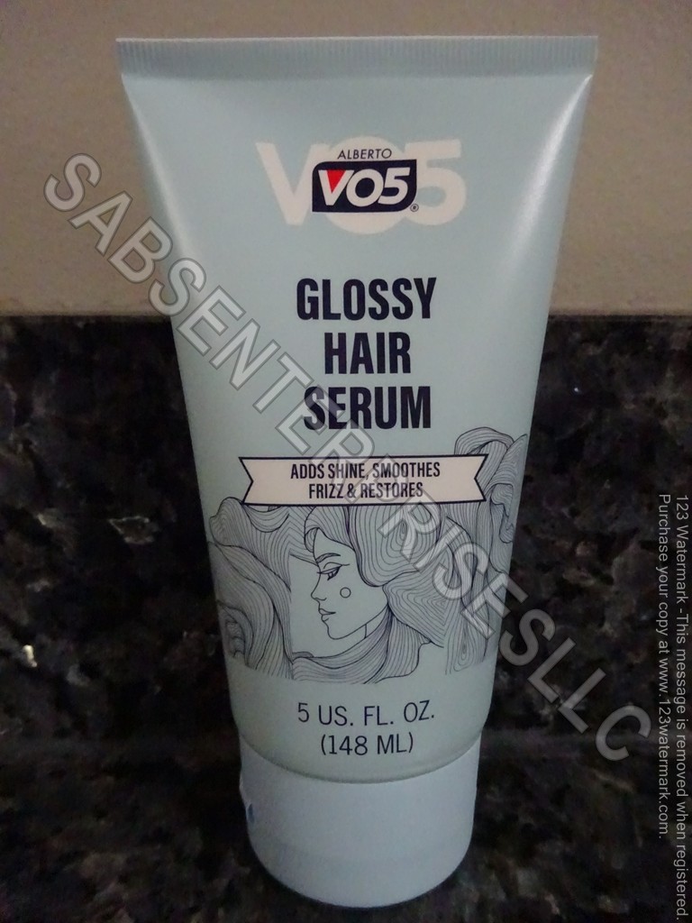 6 Alberto V05 GLOSSY HAIR SERUM Add Shine, Smoothes Frizz