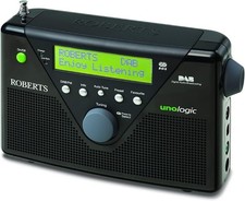 ROBERTS unologic DAB/FM RDS Portable Radio, .100% to Charity