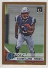 2019 Panini Donruss Optic Rated Rookie Bronze Prizm Damien Harris #159 0di0