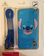 Disney Series Stitch iPhone X/XS Cell Case With Adjustable strap