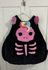 Squishmallows Sketlana Skeleton Adult Halloween Costume, New Without Tags