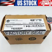 New Factory Sealed Allen-Bradley 1769-IQ32 /A CompactLogix 24V DC Input Module
