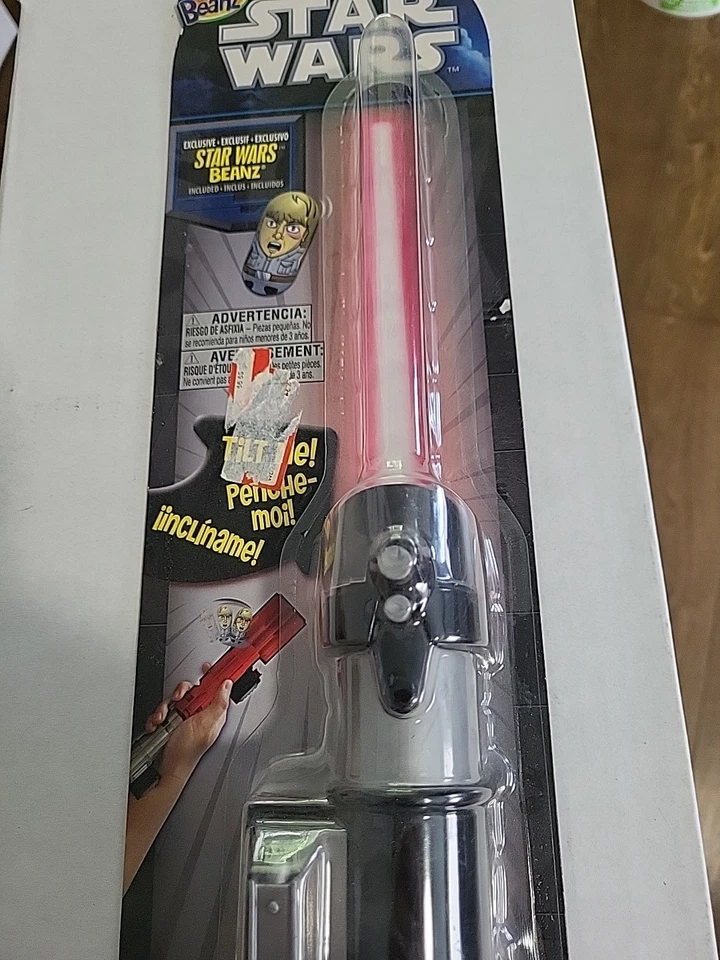 Star Wars Mighty Beanz Darth Vader Sable de Luz Flip Track Exclusivo Luke Serie 2 Foto 3 de 4