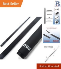 Stylish 58" Fiberglass Pool Cue Stick - Lightweight Options from 18oz to 21oz