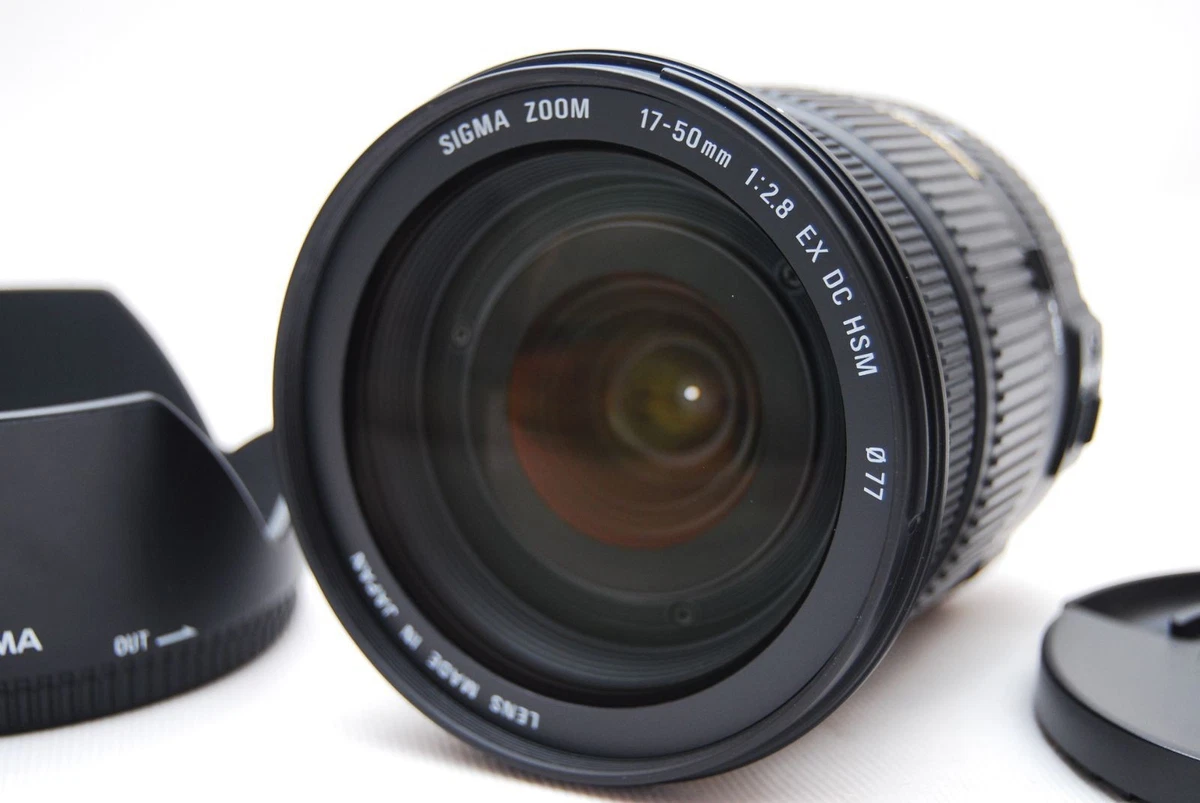 Sigma f/2.8 Camera Lenses 17-50mm Focal for sale | eBay