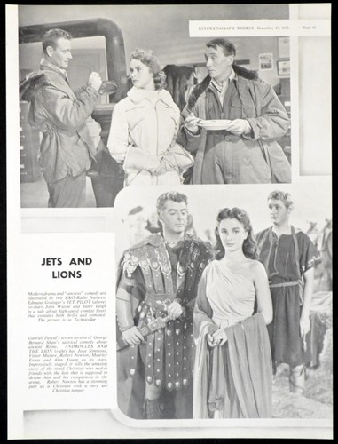 RUNAWAY BUS * THE CONQUEST OF EVEREST * AN INSPECTOR CALLS 1954 KINE PAGES - Bild 9 von 12