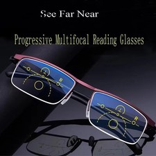 German Intelligent Color Progressive Auto Focus Reading Glasses See More Clearly