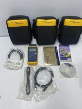 Fluke Networks CableIQ Qualification Tester W/ Bag & Cables