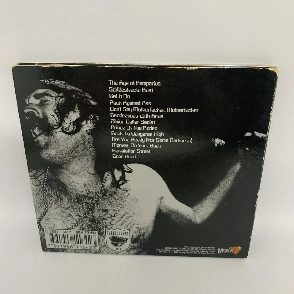 Álbum CD Turbonegro APOCALYPSE DUDES ESTADO ACEPTABLE Envío Gratis Foto 2 de 4