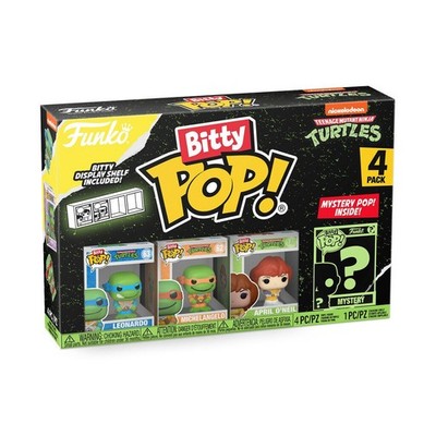 Funko Bitty Pop! Teenage Mutant Ninja Turtles Leonardo Michelangelo OVP/Neu
