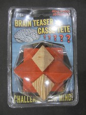 Brain Teaser 3-D Interlocking Wooden Puzzle Casse-Tete NEW