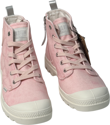 Palladium Pampa Zip Sneaker Boots / Shoes - NEW Womens 7 Pink - #46736-OFCL - Picture 4 of 5