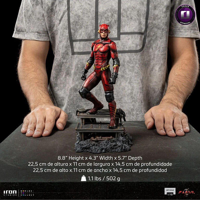 Iron Studios The Flash Flash Alternate Statue 1/10 Scale 8.8
