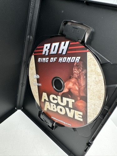 ROH A Cut Above 2009 DVD Ring Of Honor WWE AEW NXT PWG TNA ECW WCW - Foto 5 di 6
