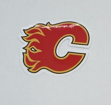 Calgary Flames Hockey Sticker Sport Team Logo Art Decal Vinyl Souvenirs Tc6