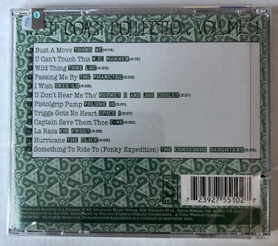 West Coast Collection Vol 1 CD 1997 Sealed Promo Pharcyde Spice 1 
