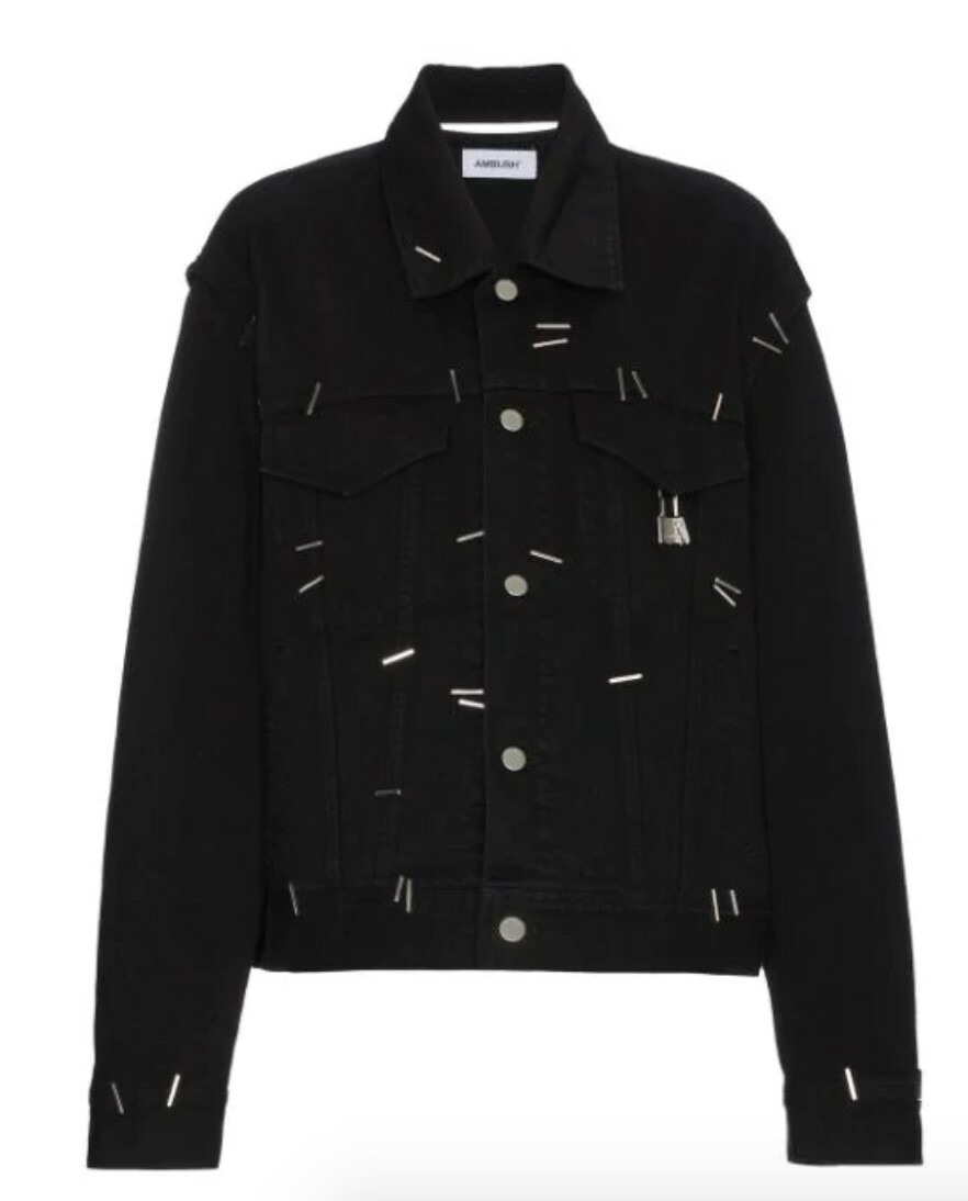 Ambush stapled demin jacket