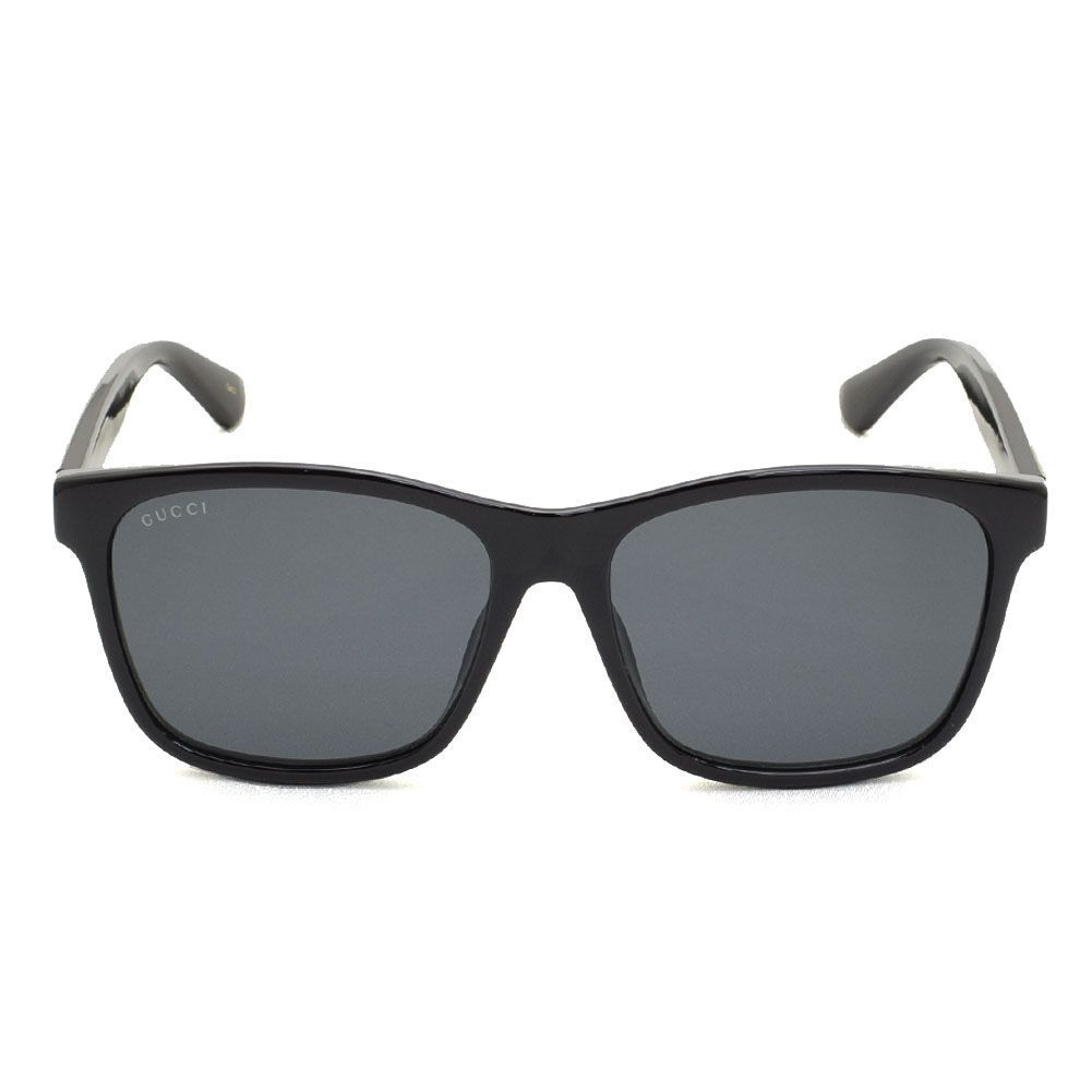 Gucci GG0746SA 001 Sunglasses Asian Fit UV Protection Gray