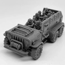 28mm Scale Guard Armored Vehicle Resin Model Kit Minitaure Tabletop War Gaming