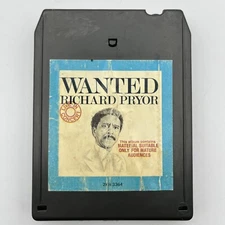 Richard Pryor - Wanted - Live - Restored 8 Track Tape - New Pad and Splice