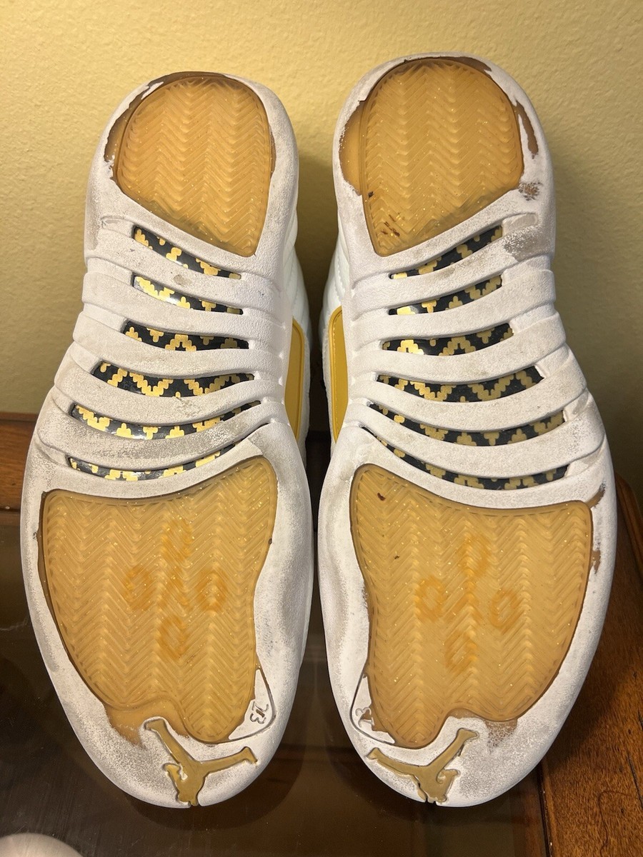 nike air jordan 12 retro ovo drake white gold