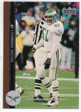 1996 Upper Deck Football Card #262 William Thomas