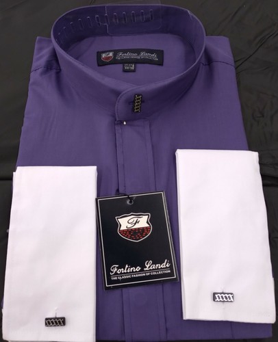 Roman Collar Clergy Shirts For Men | eBay