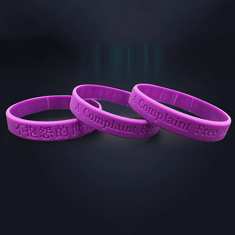 Personalized Rubber Medical Bracelets