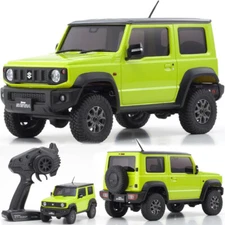 Kyosho 32523Y Mini-Z 4X4 Suzuki Jimny Sierra Kinetic Yellow RTR Crawling Car