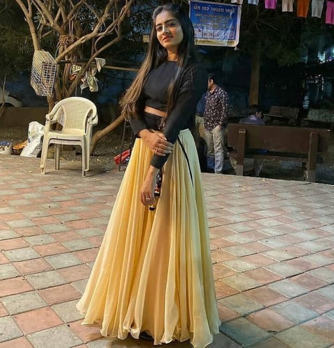 Top Skirt New Silk Ghagra Choli Dress 