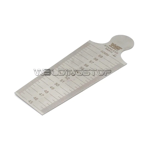 WS. Welding gage Taper Gauge 45-60mm (1"3/4 - 2" 3/8)  slot gap width inspection
