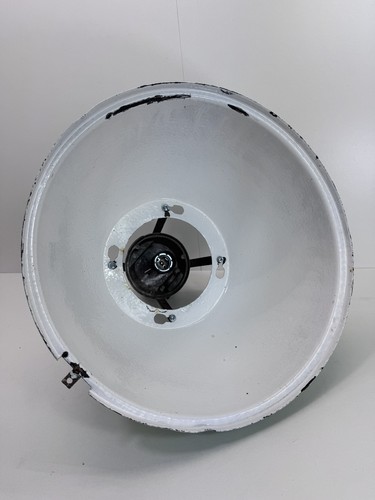 Alte Fabriklampe Emaille Lampe Mint Industrielampe Industrial Vintage Loft #8990 - Bild 12 von 12