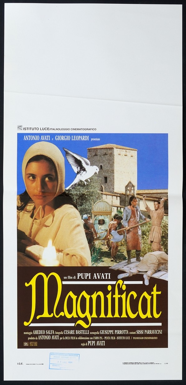 Locandina originale film Magnificat (1993) - Regia di Pupi Avati