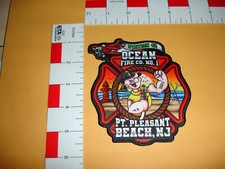 Firefighter Fire Department patch Ocean Fire ...