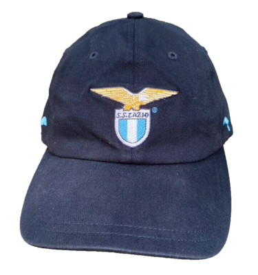 Puma SS Lazio Hat Adult Large Navy Roma Italy Athletic