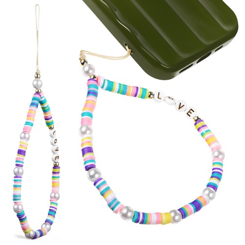 2 Pcs Mobile Phone Straps Baby Beaded Lanyard Pendant Decoration - 第 1/11 張圖片