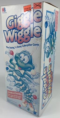 Milton Bradley Giggle Wiggle Swing 'n Sway Caterpillar Game Vintage 1991 NOB