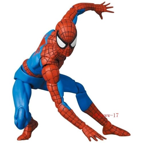 2025 CT Juguete MAFEX 185 Spider Man Disfraz Clásico Ver. Muñeca móvil 1/12 envío a Estados Unidos - Imagen 17 de 23