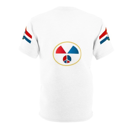 Camiseta unisex de corte y costura (AOP) - Imagen 4 de 8