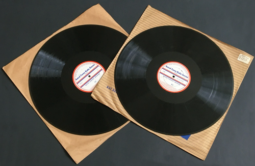 RARE 1946 BOSTON SYMPHONY 16" RADIO DISCS SERGE KOUSSEVITZKY BERLIOZ FRANCK