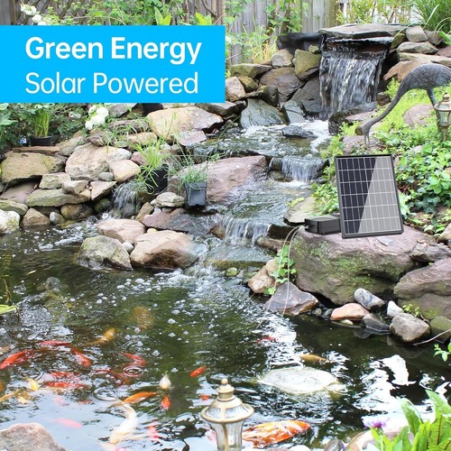 3 Working Modes Solar Air Pump for Outdoor Small Pond Fish Tank - Picture 4 of 7