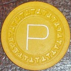 Old STAR BAR Illegal Casino Poker Chip Vintage Antique Ts Mold Pekin IL 1949 — photo 1