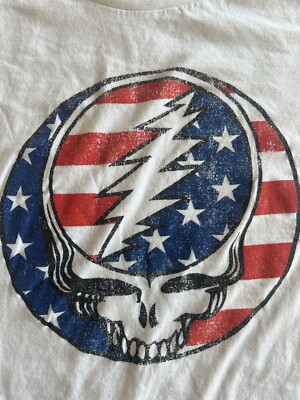 GRATEFUL DEAD スカルデザイン Tシャツ グレイトフル・デッド【Grateful Dead】ロックT TEE Tシャツ