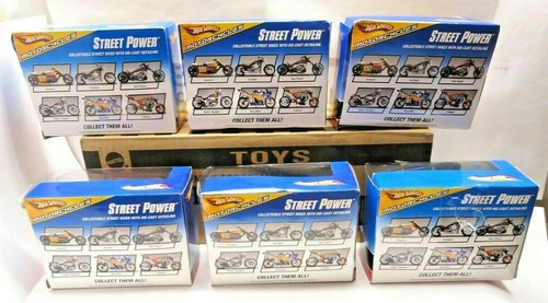 2008 HOT WHEELS MOTORCYCLES STREET POWER COMPLETE SET OF 6, RARE & VHTF - Picture 11 of 12