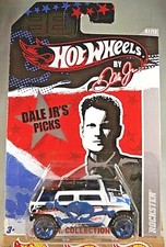 2011 Hot Wheels Dale Jr's Picks Collection 7/12 ROCKSTER White w/Blue ORUT5 Sp