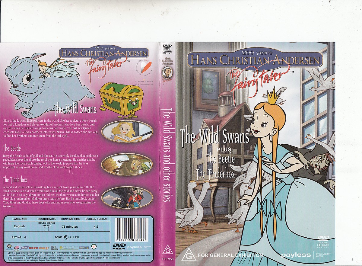 The Wild Swans-1962/The Beetle/ Tinderbox-Hans Christian Anderson
